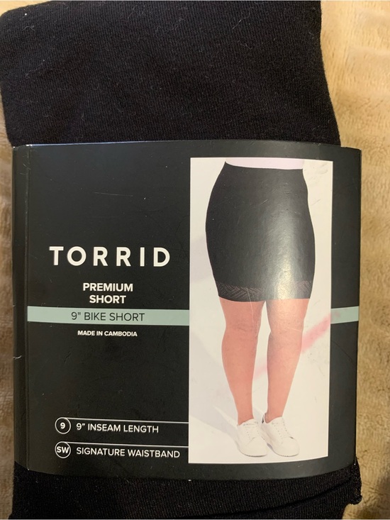 torrid Pants - torrid Black 9" Premium Bike Shorts